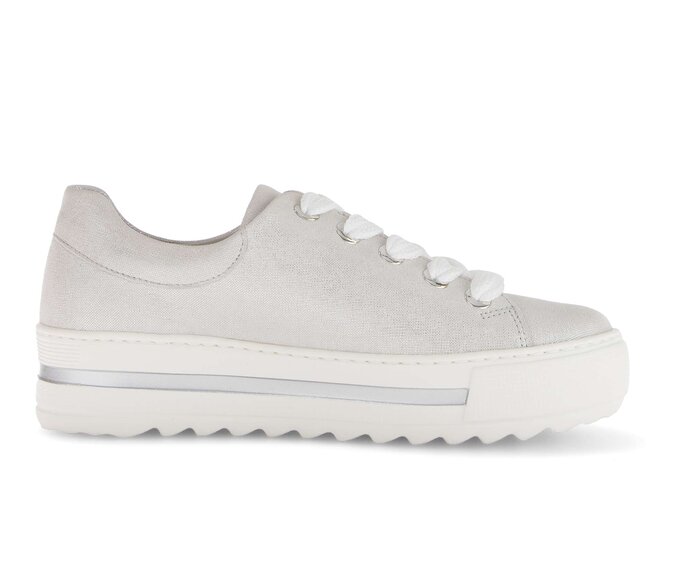 Gabor Sneaker Low Weiß - Effektleder