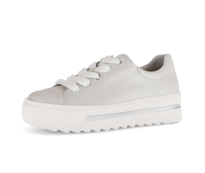 Gabor Sneaker Low Weiß - Effektleder