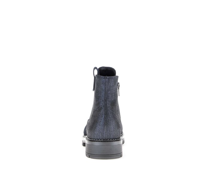 Gabor Chelsea Boot Blau - Materialmix Leder