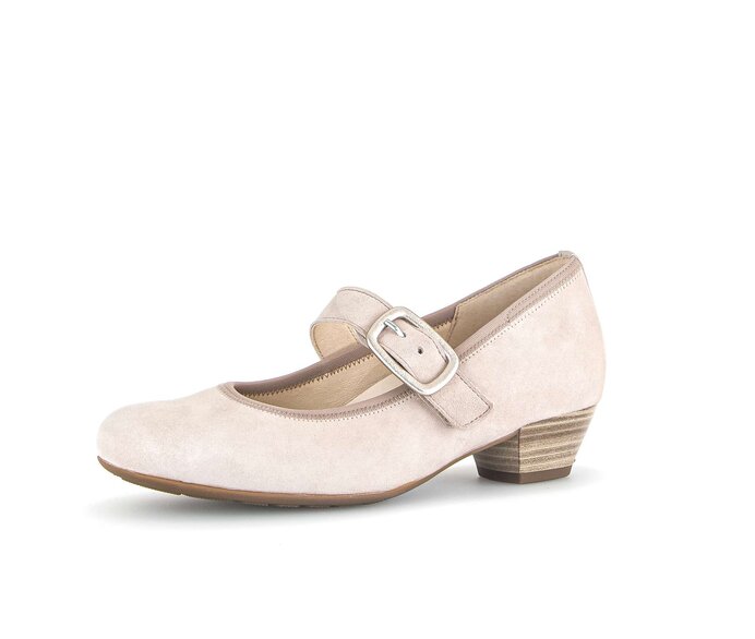 Gabor Spangenpumps Rosa - Rauleder