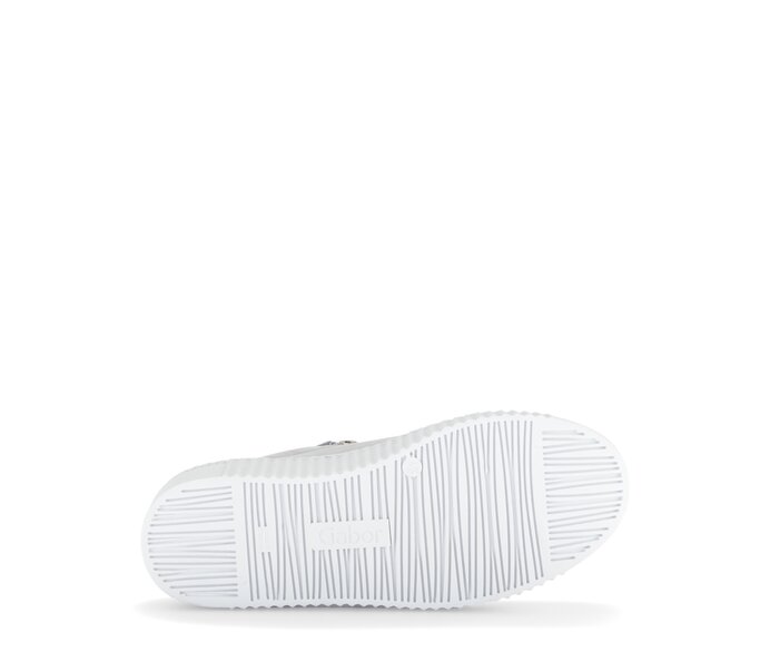Gabor Sneaker Low Silber - Effektleder