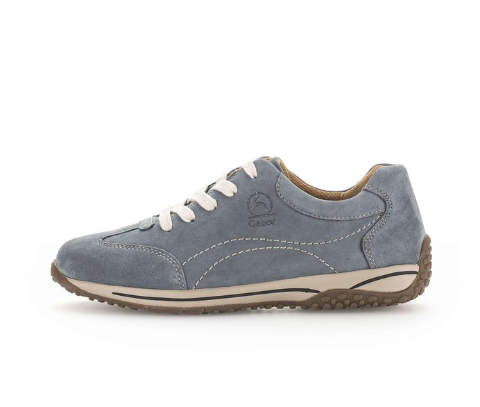 Gabor Sneaker Low Grau - Rauleder