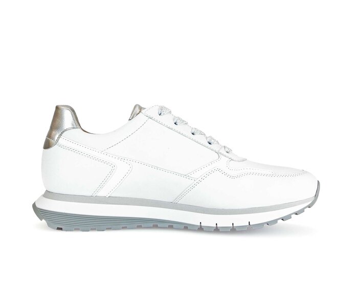 Gabor Sneaker Low Weiß - Materialmix Leder
