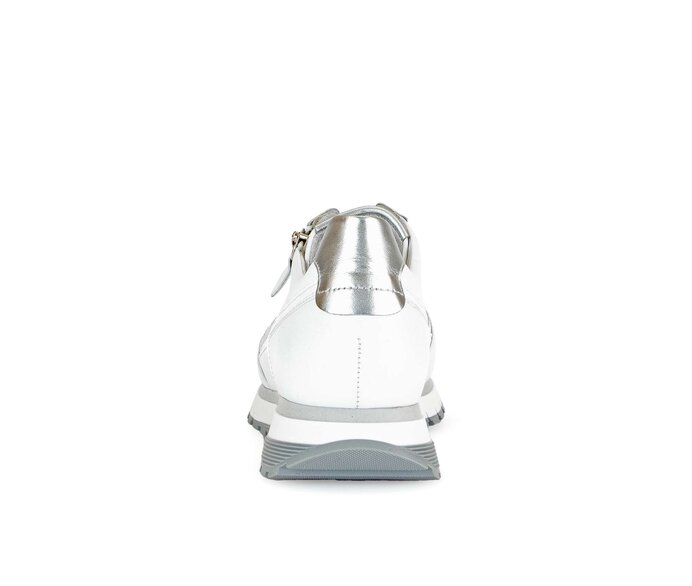 Gabor Sneaker Low Weiß - Materialmix Leder