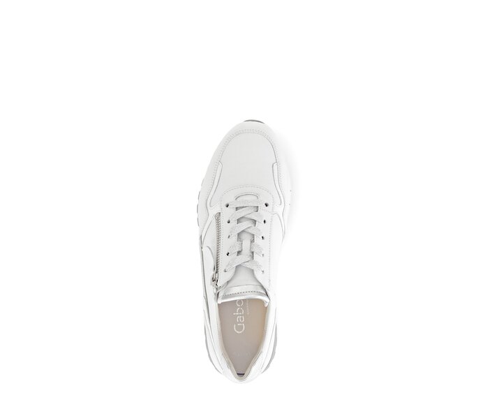Gabor Sneaker Low Weiß - Materialmix Leder