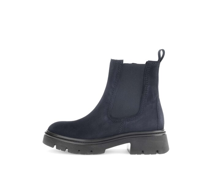 Gabor Chelsea Boot Blau - Rauleder