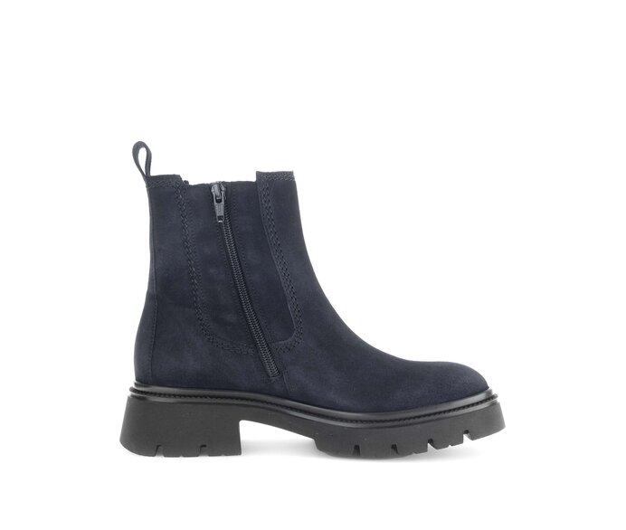 Gabor Chelsea Boot Blau - Rauleder