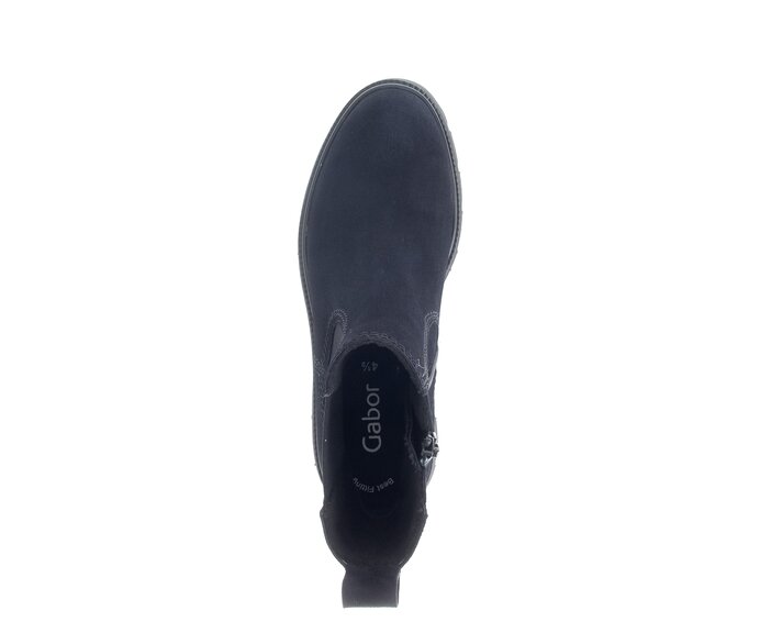 Gabor Chelsea Boot Blau - Rauleder