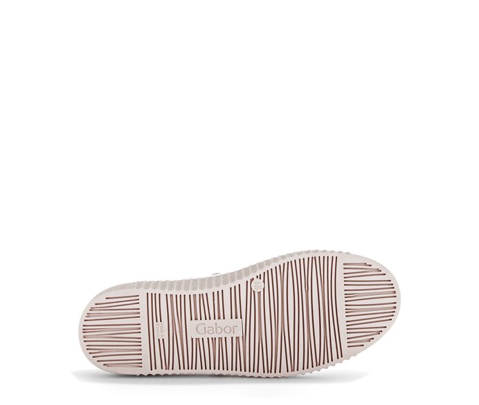 Gabor Sneaker Low Weiß - Materialmix Leder
