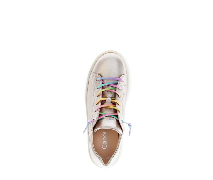 Gabor Sneaker Low Gold - Effektleder