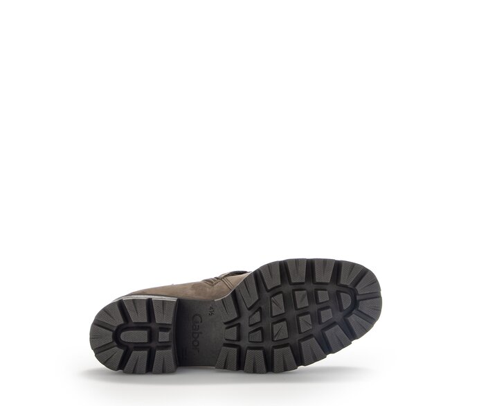 Gabor Biker Boots Grau - Rauleder