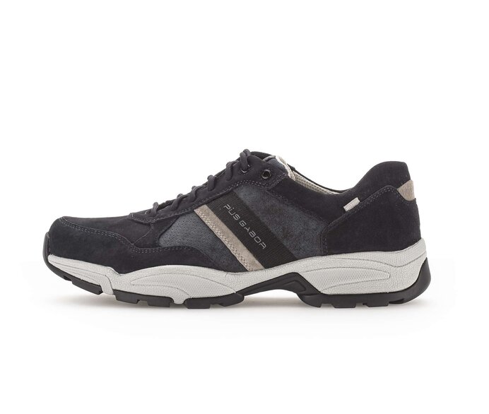 Pius Gabor Sneaker Low Blau - Materialmix Leder/Lederimitat