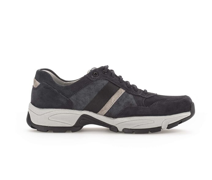 Pius Gabor Sneaker Low Blau - Materialmix Leder/Lederimitat