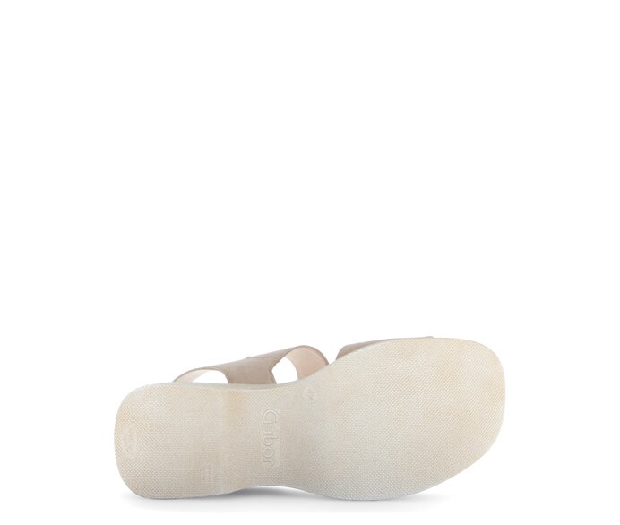 Gabor Riemchensandale Beige - Rauleder