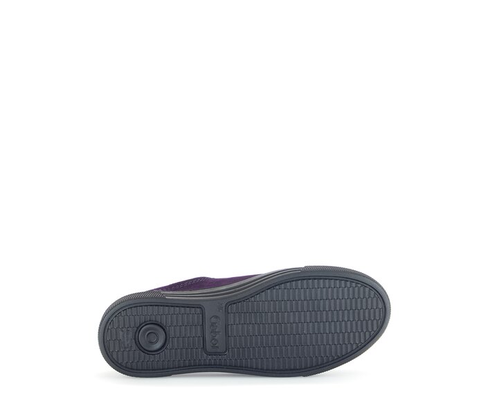 Gabor Sneaker Low Lila - Materialmix Leder