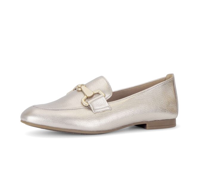 Gabor Slipper Gold - Effektleder