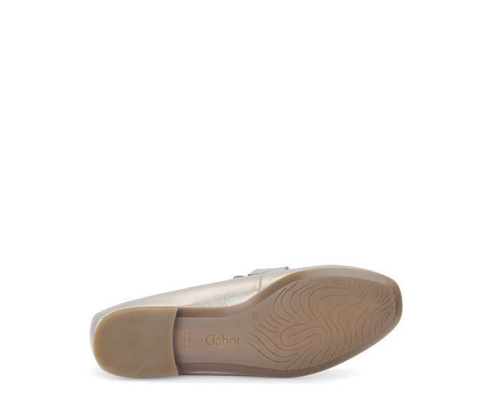 Gabor Slipper Gold - Effektleder