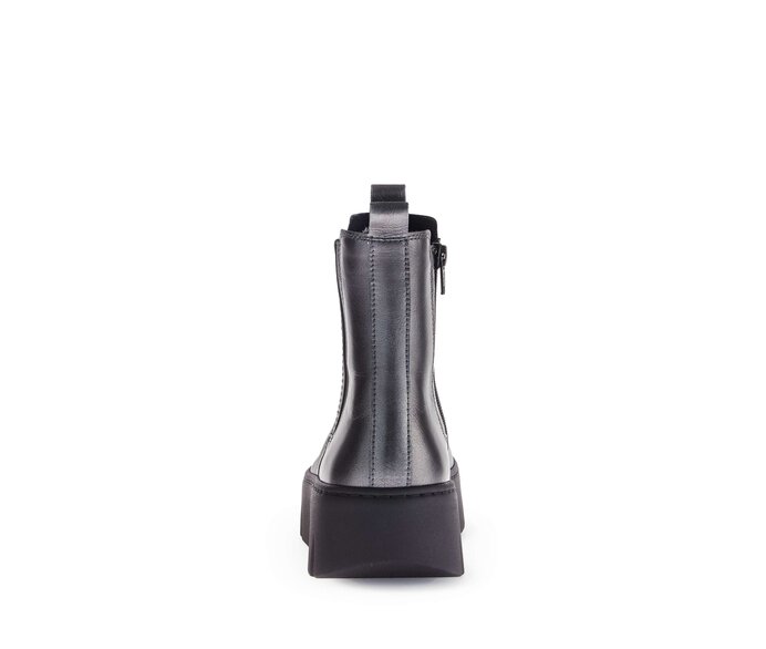 Gabor Chelsea Boot Silber - Glattleder