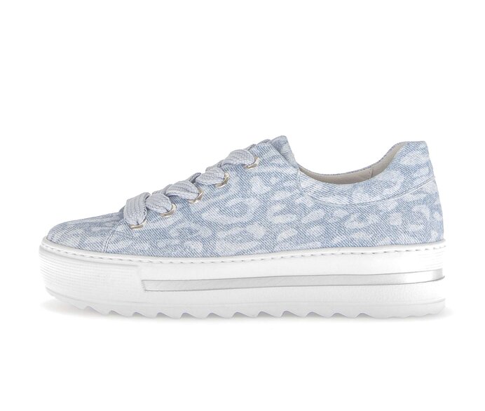 Gabor Sneaker Low Blau - Effektleder