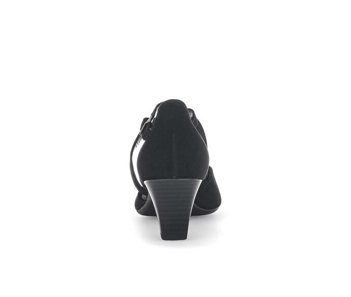 Gabor Spangenpumps Schwarz - Rauleder