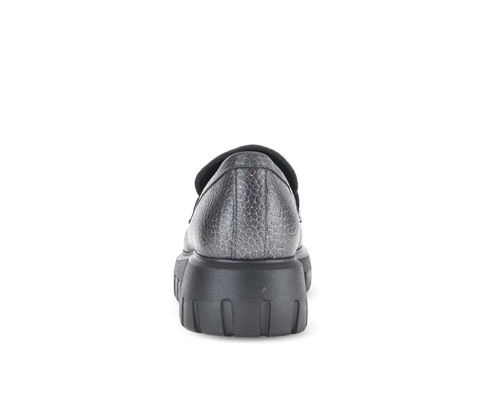 Gabor Loafer Silber - Glattleder