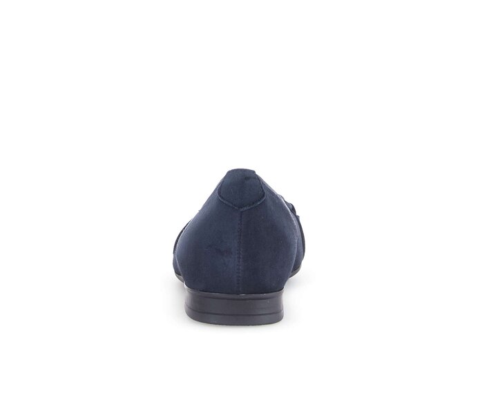 Gabor Eleganter Ballerina Blau - Rauleder