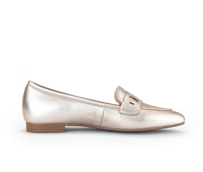 Gabor Eleganter Ballerina Gold - Effektleder