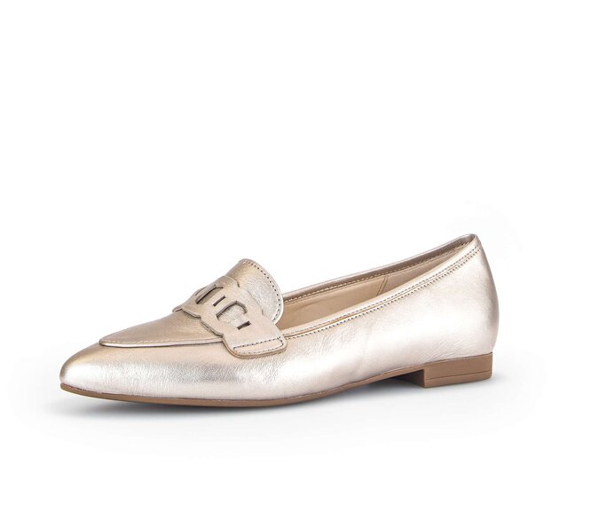 Gabor Eleganter Ballerina Gold - Effektleder