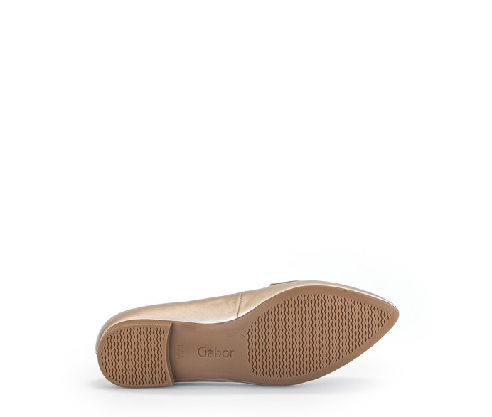 Gabor Eleganter Ballerina Gold - Effektleder