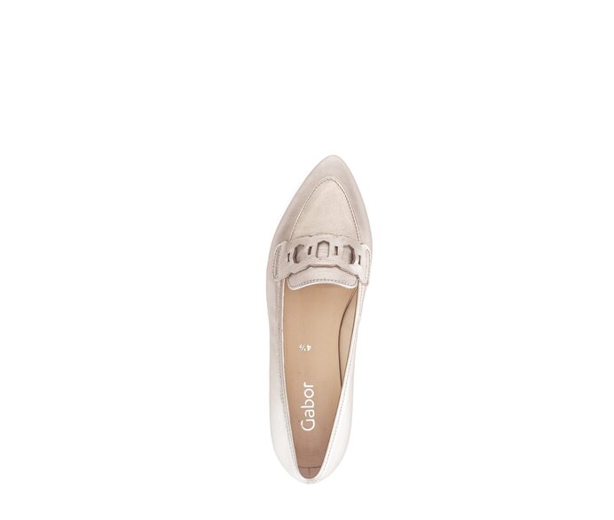 Gabor Eleganter Ballerina Gold - Effektleder