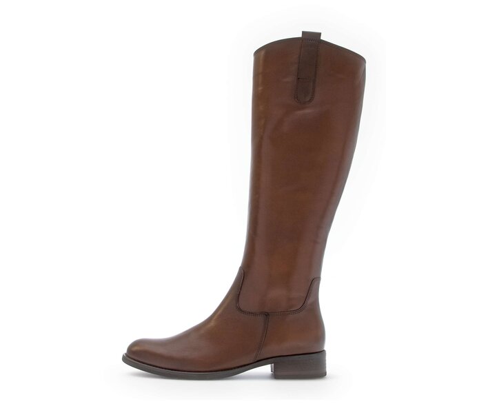 Gabor Eleganter Stiefel Braun - Glattleder