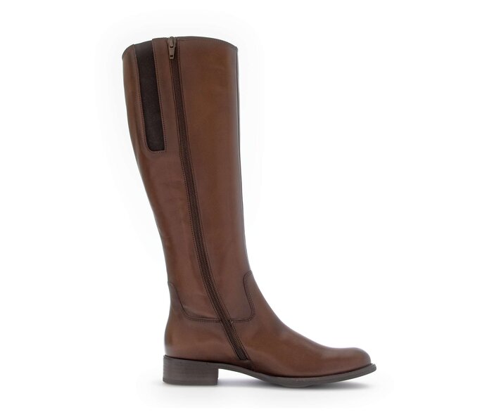 Gabor Eleganter Stiefel Braun - Glattleder