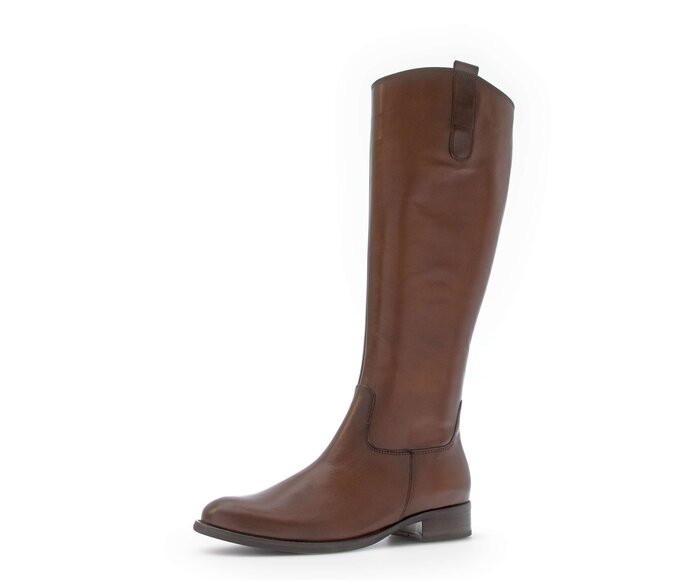 Gabor Eleganter Stiefel Braun - Glattleder