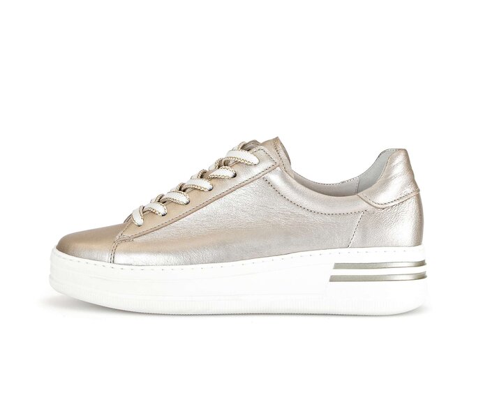 Gabor Sneaker Low Gold - Effektleder