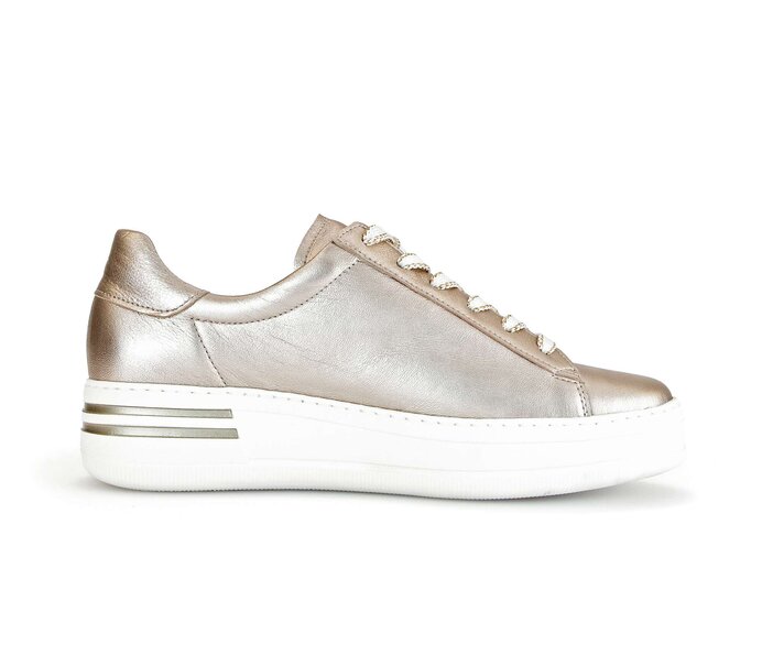 Gabor Sneaker Low Gold - Effektleder