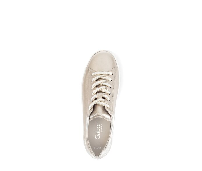 Gabor Sneaker Low Gold - Effektleder