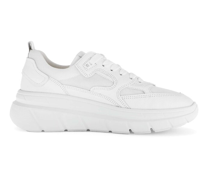 Gabor Sneaker Low Weiß - Glattleder