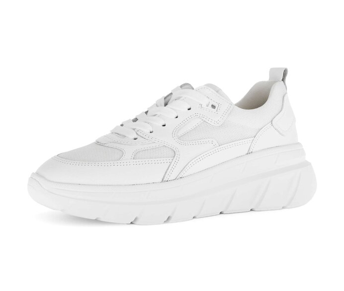 Gabor Sneaker Low Weiß - Glattleder
