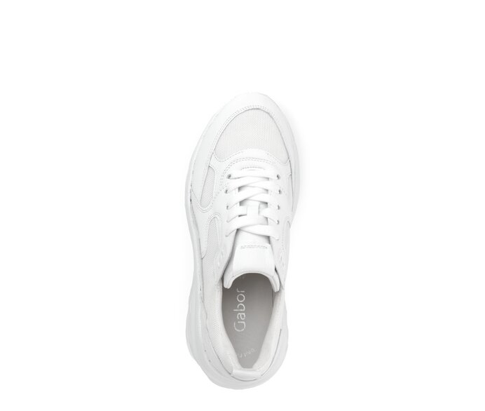 Gabor Sneaker Low Weiß - Glattleder