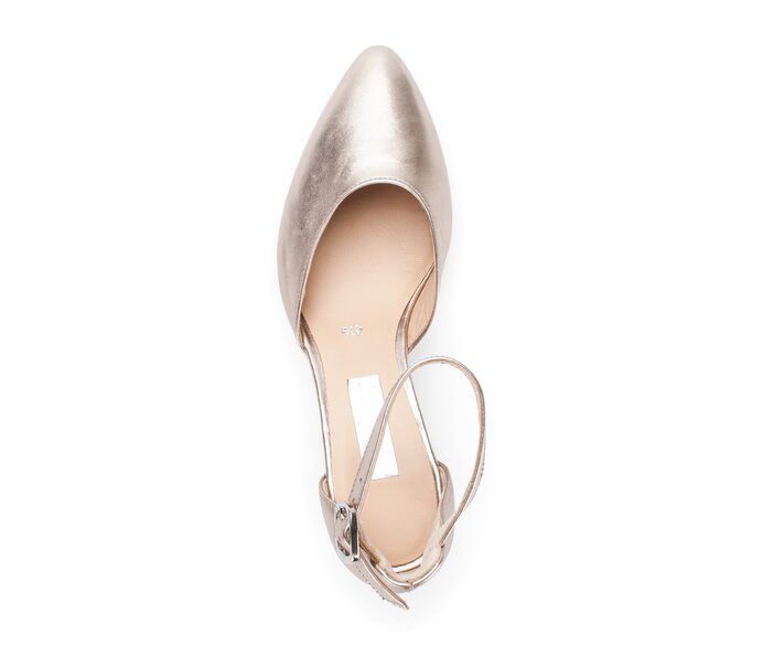 Gabor Spangenpumps Gold - Effektleder