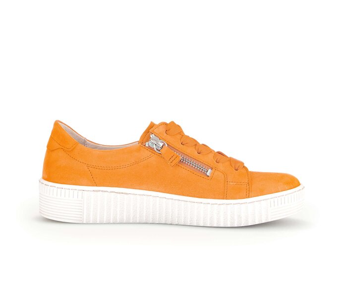 Gabor Sneaker Low Orange - Rauleder