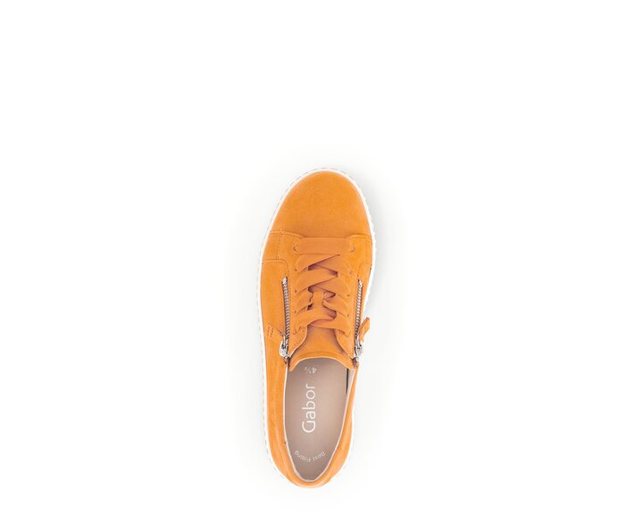 Gabor Sneaker Low Orange - Rauleder