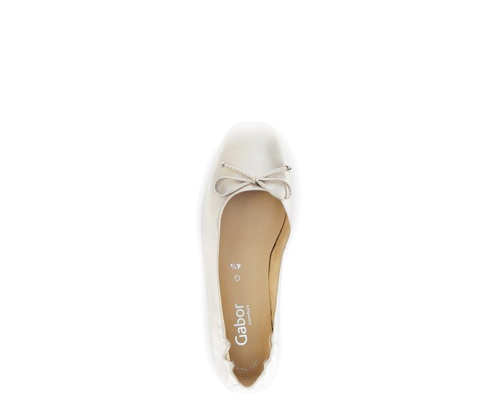 Gabor Eleganter Ballerina Gold - Effektleder