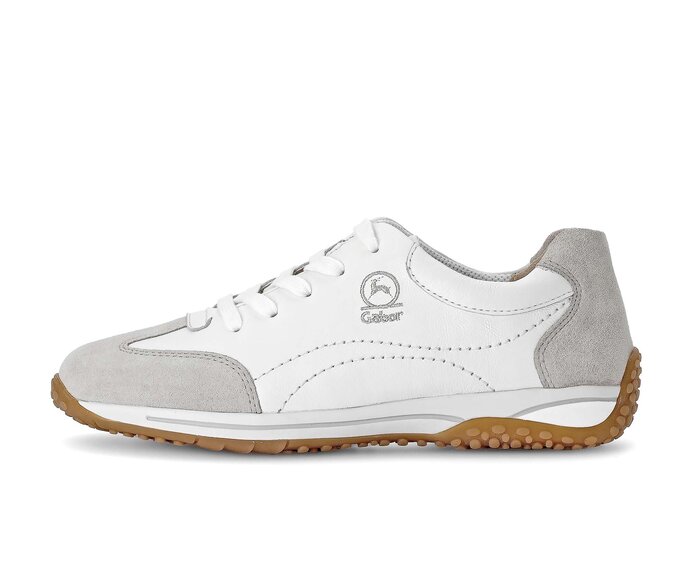 Gabor Sneaker Low Weiß - Glattleder