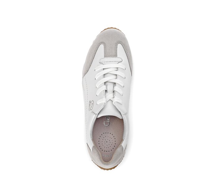 Gabor Sneaker Low Weiß - Glattleder