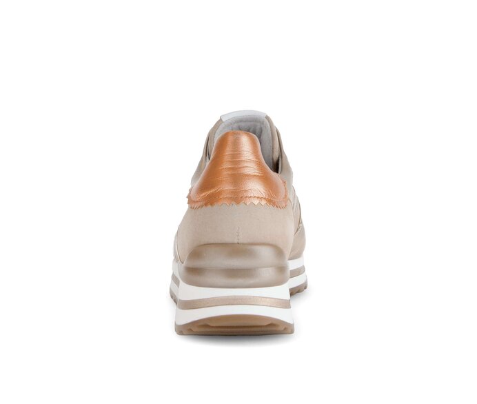 Gabor Sneaker Low Braun - Materialmix Leder