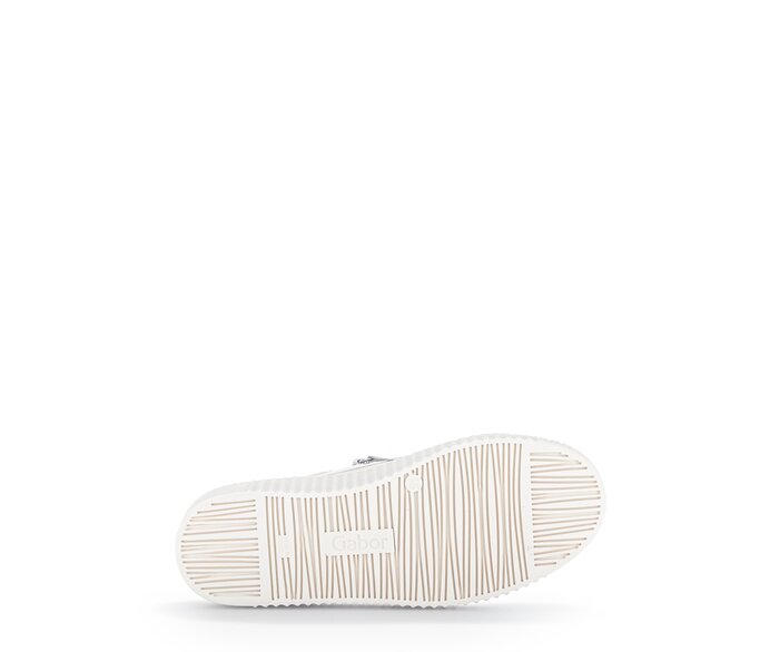 Gabor Sneaker Low Creme - Glattleder