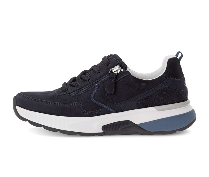Gabor Sneaker Low Blau - Rauleder