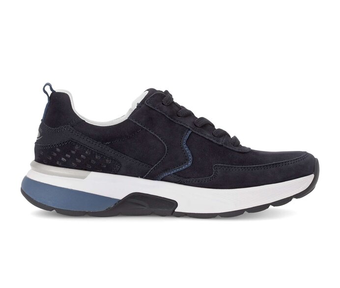 Gabor Sneaker Low Blau - Rauleder