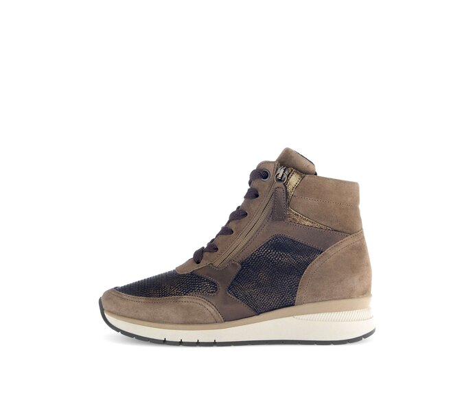 Gabor Sportliche Stiefelette Multicolour - Materialmix Leder/Lederimitat